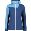 Image de CMP Femme Hoodie veste, Bleu, 40