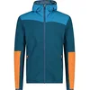 Image de CMP Homme Hybrid Hoodie veste, Turquoise, 54
