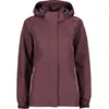 Image de CMP - Veste femme avec zip et capuche respirante, Prune, XXXL