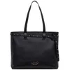 Image de LIU JO Milano Sac à main pour femme, cuir synthétique noir, design élégant avec clous