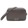 Image de Liu Jo Milano Sac bandoulière en cuir, gris, avec sangle réglable avec clous