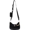 Image de Liu Jo Sac noir avec chaîne dorée, poche extérieure, design élégant