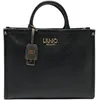 Image de LIU JO Sac femme M Tote Ridhi noir B26LJ18 AF5206 E0058 Taille du sac: Grand