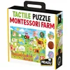 Image de HEADU - Tactile Puzzle Montessori Farm - Kit Multi-Activités pour Les Plus Petits | Puzzle Educatifs 2 3 4 Ans, Jeux Éducatifs pour Enfants, Jeux Didactiques, Cadeau Enfants, Made in Italy