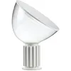 Image de FLOS TACCIA F6602009 lampe de table 19 cm à lumière indirecte et réfléchie en verre et aluminium blanc mat
