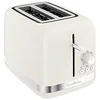 Image de Moulinex LT300 Toaster Soleil, Grille-pain, 7 niveaux de dorure, fonction arrêt, décongélation, chauffage, compartiments à largeur variable, accessoires pinces, ivoire