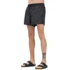 Image de Armani Exchange Short de mer noir pour homme avec logo imprimé, Noir , S