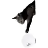 Image de Karman Applique murale Maoo, céramique noire, verre, figurine de chat