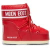 Image de Moon Boot pour femme. 80D1409340 Icon Low Nylon Boots rouge (36/38), Plat, Aucun, Casuel, Neige