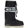 Image de Moon Boot pour femme. 80D1400440 Bottes Icon en nylon noir (45/47), Plat, Aucun, Casuel, Neige