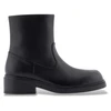 Image de A|X Armani Exchange pour femme. XW002209AF17474UC001 Bottines Modernes noir (36.5), Plat, Fermeture éclair, Casuel