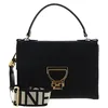 Image de Coccinelle Cuir sac à main sac à épaule bandoulière Arlettis Signature Handbag Grained Leather Noir