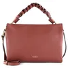 Image de Coccinelle Cuir sac à main sac à épaule bandoulière Boheme Grana Double Hand Bag Brandy/Gren. Red brun