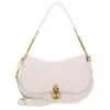 Image de Coccinelle Cuir sac à épaule bandoulière Magie Soft Shoulderbag Grained Leather Lambskin White écru