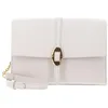 Image de Coccinelle Cuir sac à épaule bandoulière Dorian Mini Bag Grained Leather Lambskin White écru