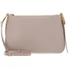 Image de Coccinelle Cuir sac à épaule bandoulière Magie Mini Bag Grained Leather Rosette beige