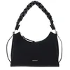 Image de Coccinelle Boheme Grana Double Shoulder Bag M Noir/Cuir