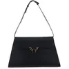Image de Coccinelle Cuir sac à épaule Dorian Handbag Grained Leather Noir