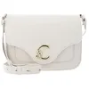 Image de Coccinelle Cuir sac à épaule bandoulière C-Me Crossbody Bag Pearl écru