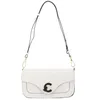 Image de Coccinelle Cuir sac à épaule bandoulière C-Me Calf & Marb Handbag Pearl écru