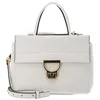 Image de Coccinelle Cuir sac à main sac à épaule bandoulière Arlettis Handbag Grained Leather Pearl écru