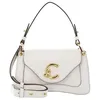 Image de Coccinelle Cuir sac à main sac à épaule C-Me Calf Handbag Pearl écru