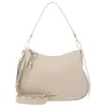 Image de Coccinelle Cuir sac à épaule bandoulière Nory Handbag Grained Leather Sandshell beige