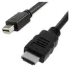 Image de Nilox nx090209102 2 m Mini DisplayPort Noir Câble DisplayPort