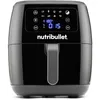 Image de nutribullet Friteuse à air chaud 7L, friteuse sans huile 1800W, friteuse à air chaud avec 8 modes de cuisson, et également cuire, frire, griller tous vos aliments, noir, NBA071B