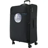 Image de METZELDER Valise Souple Soute Grande Taille Trigone Ultra Leger & Grosse CAPACITE DE Chargement Garantie 1 an (L_Grande_79x47x32cm_115/130L,3,3kg, Noir (Black))