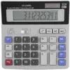 Image de Calculatrice à énergie Solaire Calculatrice de Bureau Portable avec Grand écran LCD à 12 Chiffres Calculatrice de Fonction Standard de Bureau de Base