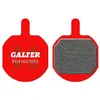 Image de Hayes GALFER Plaquettes De Frein 3 4 MX-5 Gx-2 Sole Advanced vélo G1851 Adulte Unisexe, Rouge, Taille Unique