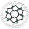 Image de GALFER DISQUES DE Frein Wave Flottant D.180, 140GR Mixte Adulte, Noir, Taille Unique