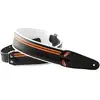 Image de RightOn Race-60 HD White, Black, Orange sangle de guitare