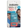 Image de Babaria   Stick Solaire Visage SPF50 Bleu   20 g | Couleur Bleue | Surf Stick | Très Haute Protection | Adapté Aux Zones Sensibles et Aux Tatouages | Résistant à L’Eau | 100% Vegan