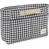 Image de Walking Mum. Trousse de Toilette pour bébé I Love Vichy - Petit Sac Organisateur pour Accessoires de Toilette et d'hygiène de bébé - Pratique et Confortable à Porter - Couleur Noire - Dimensions : 26