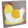 Image de Goula - 53027 - Puzzle 3 Niveaux Poule Multicolore