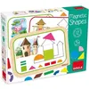 Image de Jeu Éducatif - Goula - Coffret Formes Magnétiques - 12 Activités Avec 24 Pieces En Bois en occasion ou reconditionné