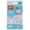 Image de Ruban vinyle thermoadhésif pour vêtements, 10mm x 3m, blanc
