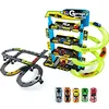 Image de MOLTO | Parking pour Enfants à 4 Étages avec Accessoires et Piste Extérieure, Parking pour Jouets, Piste pour Voitures, Jouets pour Enfants + 3 Ans, Garage pour Voitures