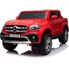 Image de Voiture Électrique Enfant Mercedes Benz 12V Rouge avec Télécommande Portes Ouvrantes Lumières Sons Marche Arrière 6km/h 2 Places Confort Sécurité Dès 3 Ans INJUSA