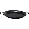 Image de VAELLO Plat à Paella en Métal Émaillé - Ø 50 cm - 2 Poignées - Résistant à la Corrosion - Catégorie Barbecue, Plancha et Paëlla - Référence 10153 - Poids 1,12 kg