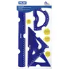 Image de MILAN Kit de règles Flex&Resistant Acid bleu