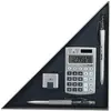 Image de Milan Silver Coffret Cadeau avec Calculatrice Bleu