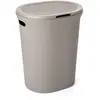Image de Tatay Panier à Linge Baobab, Capacité 40L, Polypropylène, sans BPA, avec Couvercle, Taupe. Dimensions : 41 x 33 x 50 cm