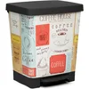 Image de TATAY Poubelle Cuisine avec Pédale Cubik Deco 21 L, 33,5 x 30 x 39 cm