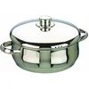 Image de IBILI - Marmite avec couvercle Oslo, 26 cm, Acier inoxydable, Compatible avec l’induction