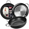 Image de IBILI - Poêle Honda avec 2 poignées i-chef, 28 cm, Aluminium, Antiadhésif, Compatible avec l’induction
