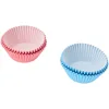 Image de IBILI 735901 Capsule à pâtisserie antiadhésive Lot de 50 pièces Bleu + 50 pièces Rose en Papier imperméable