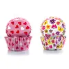 Image de Caissettes à cupcakes coeurs et fleurs 100 pièces Ibili